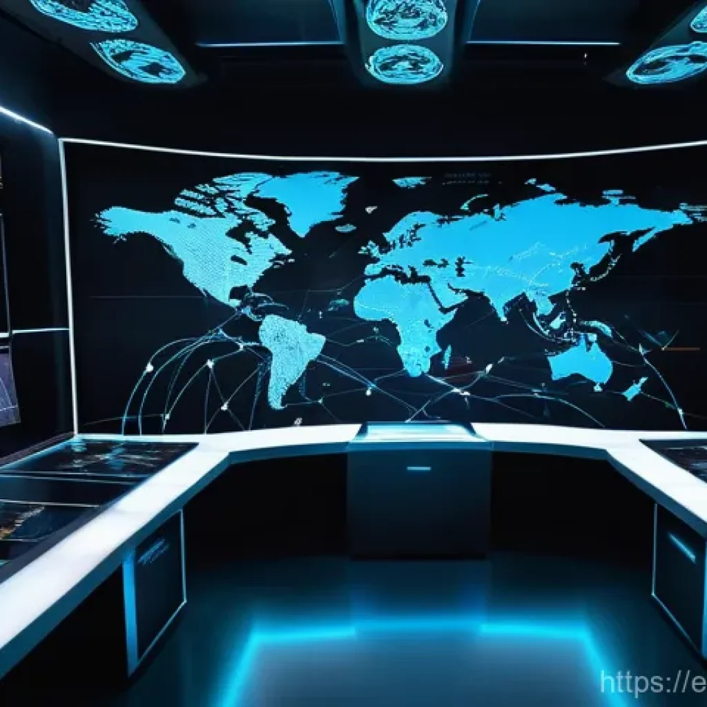 스마트물류 자격증의 활용 분야 - **Prompt 1: AI-Powered Global Supply Chain Optimization**
"A visually stunning, high-angle shot ...